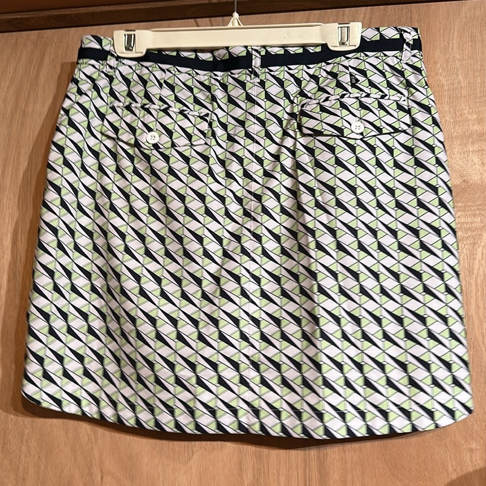N Vo Lanctot Geometric Patterned Women's Skort View 2